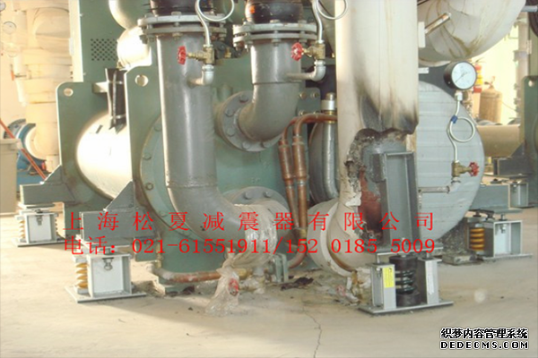 冷水主機ZTF可調式<a href='http://m.hongjun368.cn' target='_blank'><u>彈簧減震器</u></a>使用案例